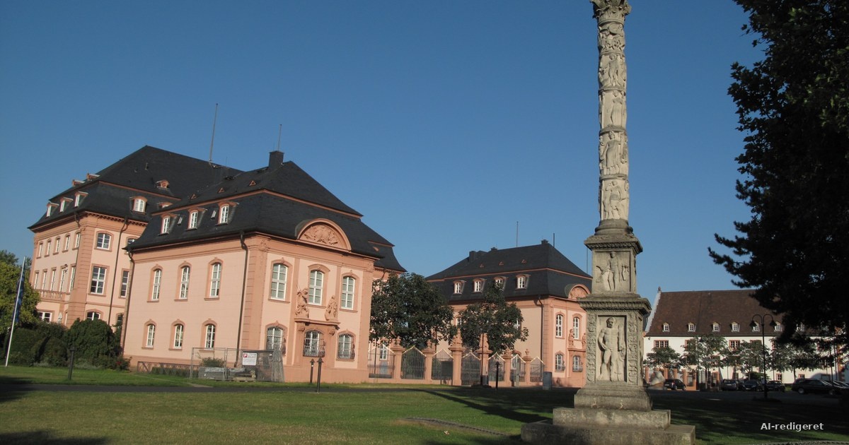 State Chancellery and Landtag building in Mainz