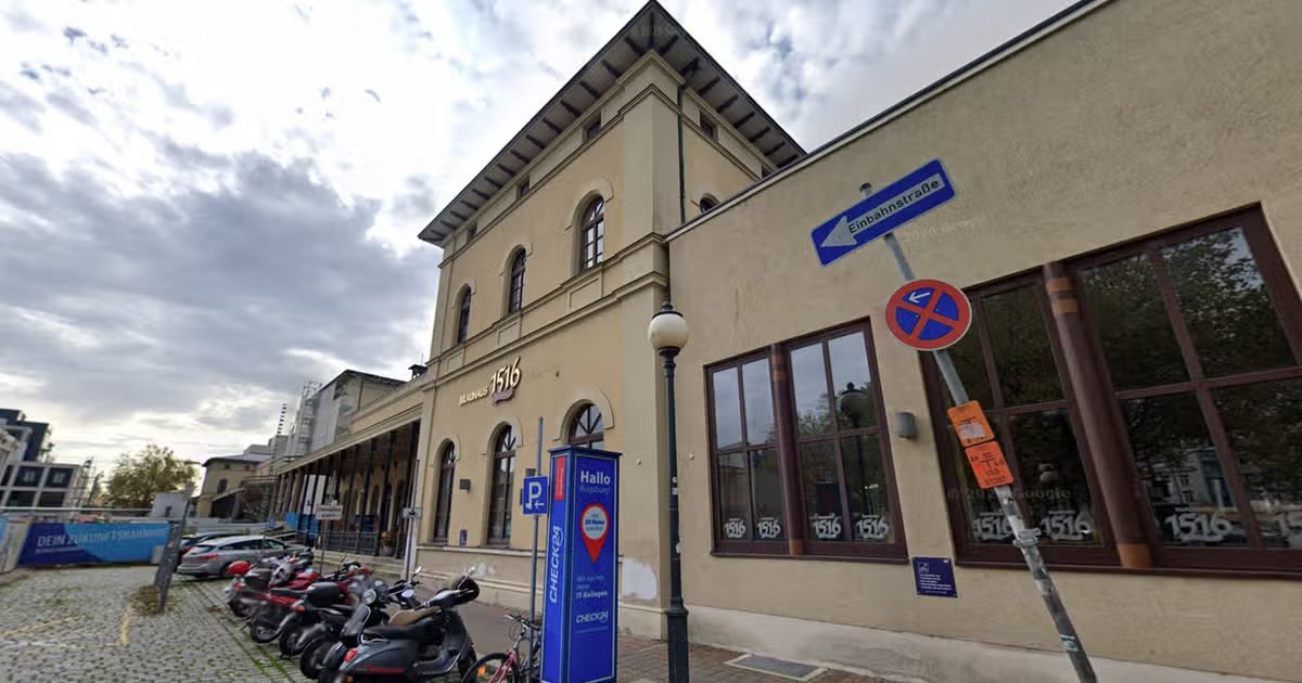 Street by Augsburg Hauptbahnhof from Basil the Great’s post on the explosion