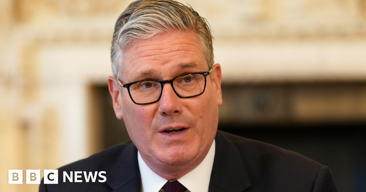 Photograph of Keir Starmer from BBC coverage of his resignation as MP